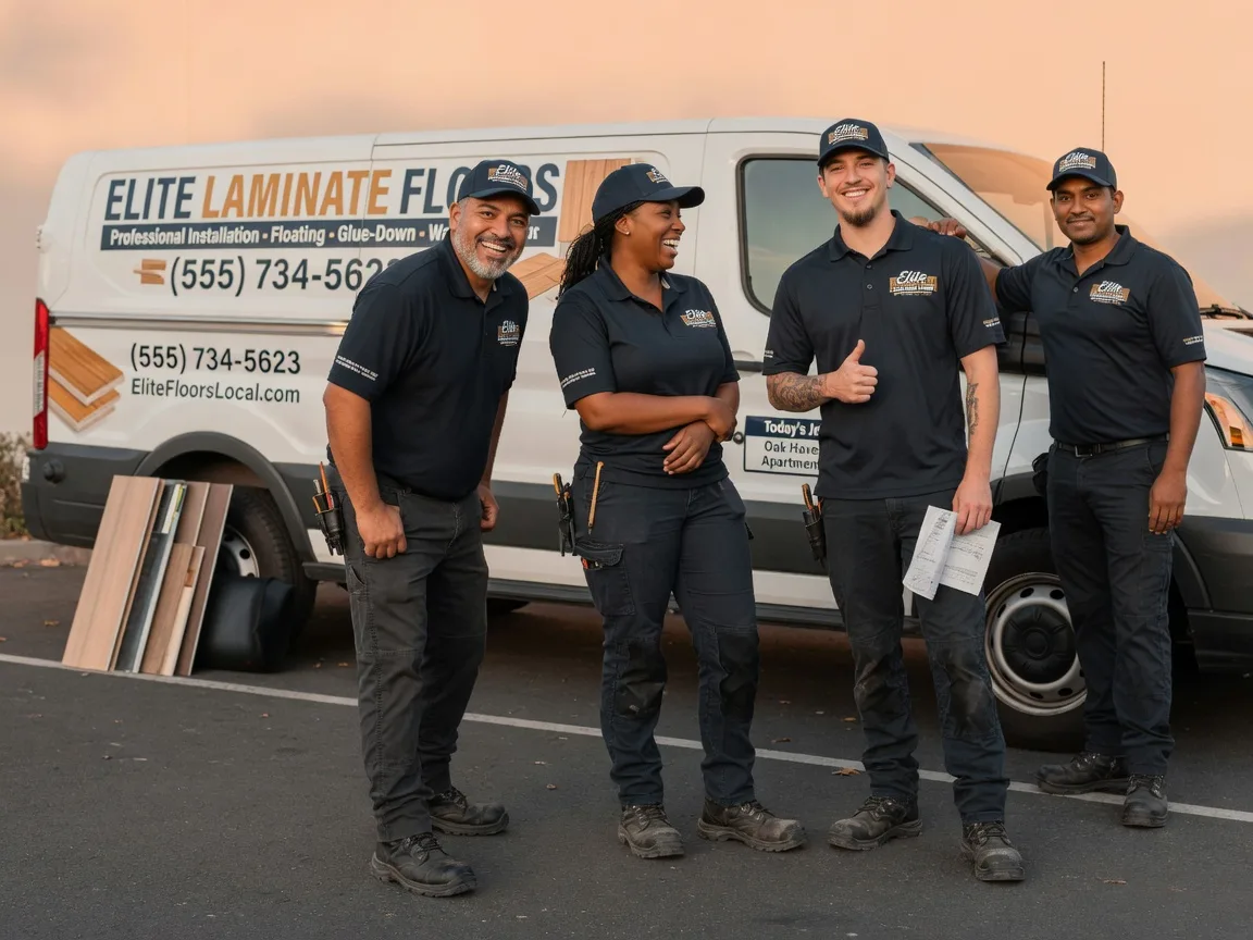 Laminate flooring installation company in Bantry, ND